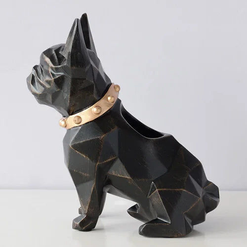 DecorBites™ Dog Resin Pen Holder Desk Organizer Office Accessories Storage Pencil Pot